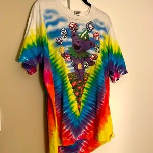 1991 Grateful Dead Spring Tour Tie Dye Lot T-shirt
